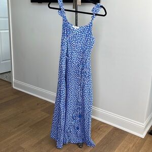 Madewell midi wrap dress